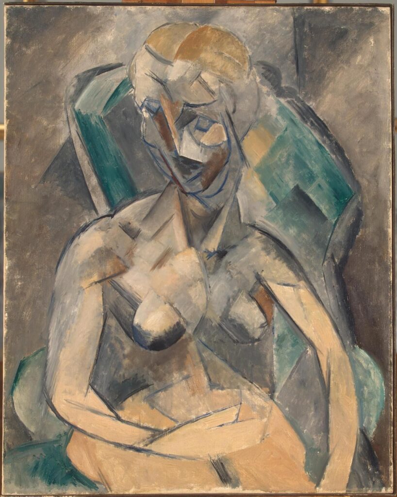 Young Woman (1909) - Pablo Picasso Tablo
