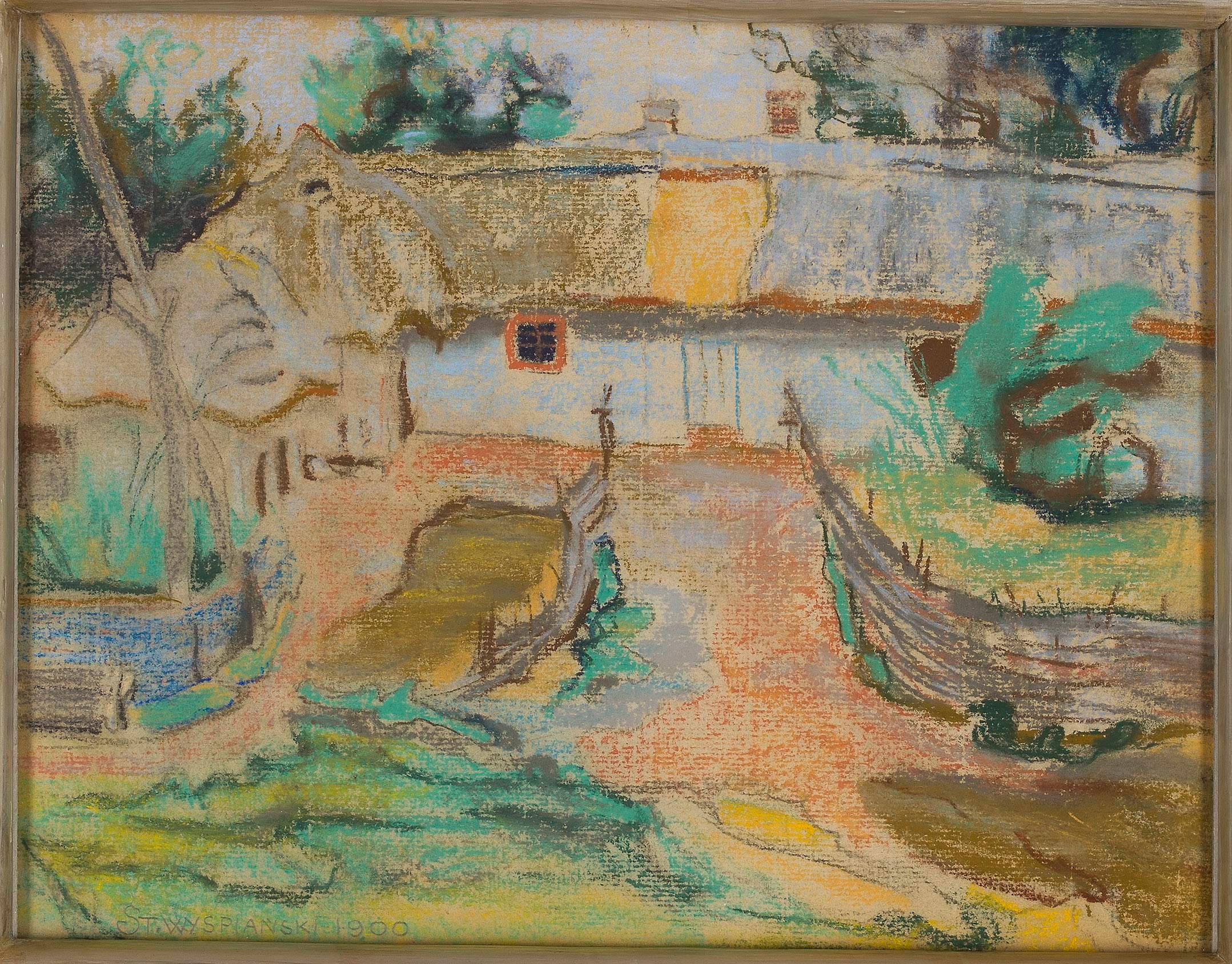 Zagroda W Konarach - Stanisław Wyspiański Tablo