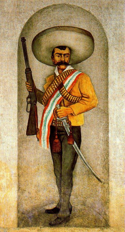 Zapata (1930) – Diego Rivera Tablo