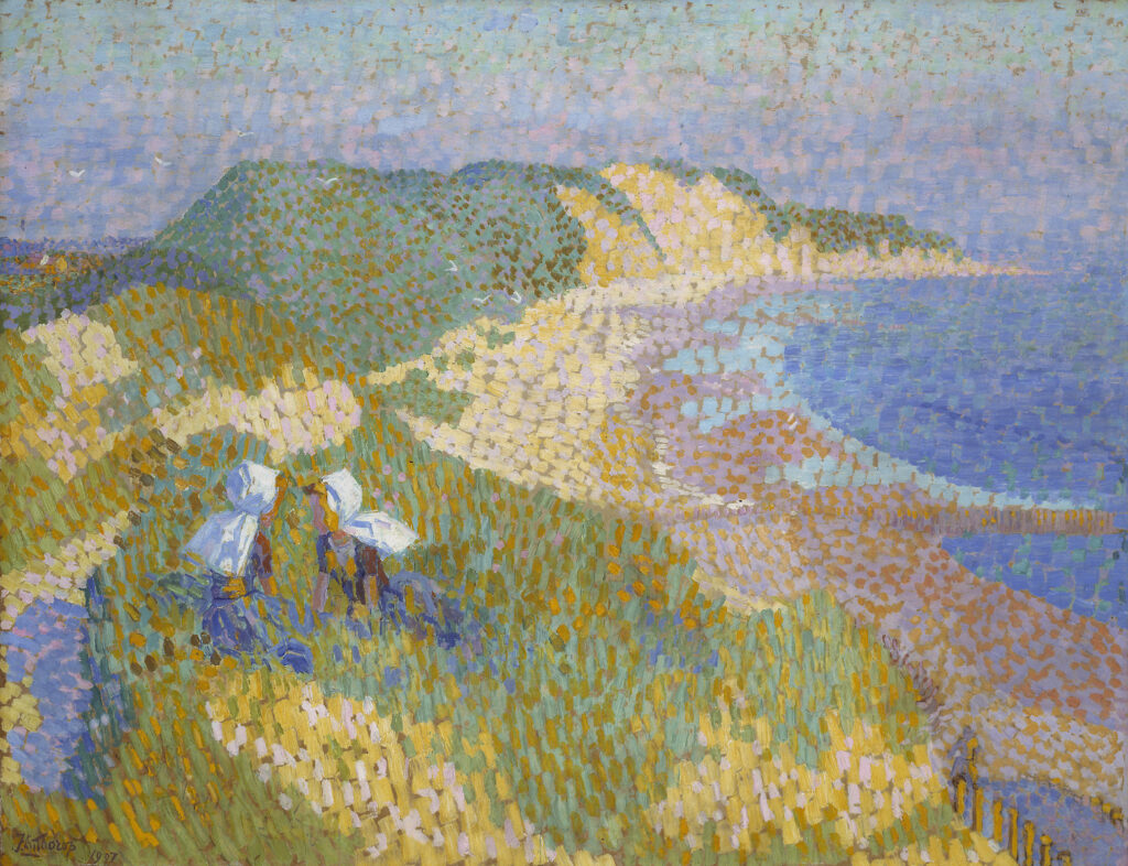 Zee En Duin Bij Zoutelande (1907) - Jan Toorop Tablo