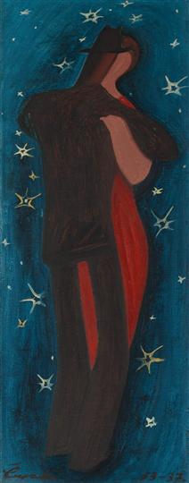 Zelená noc (1933) - Josef Čapek Tablo