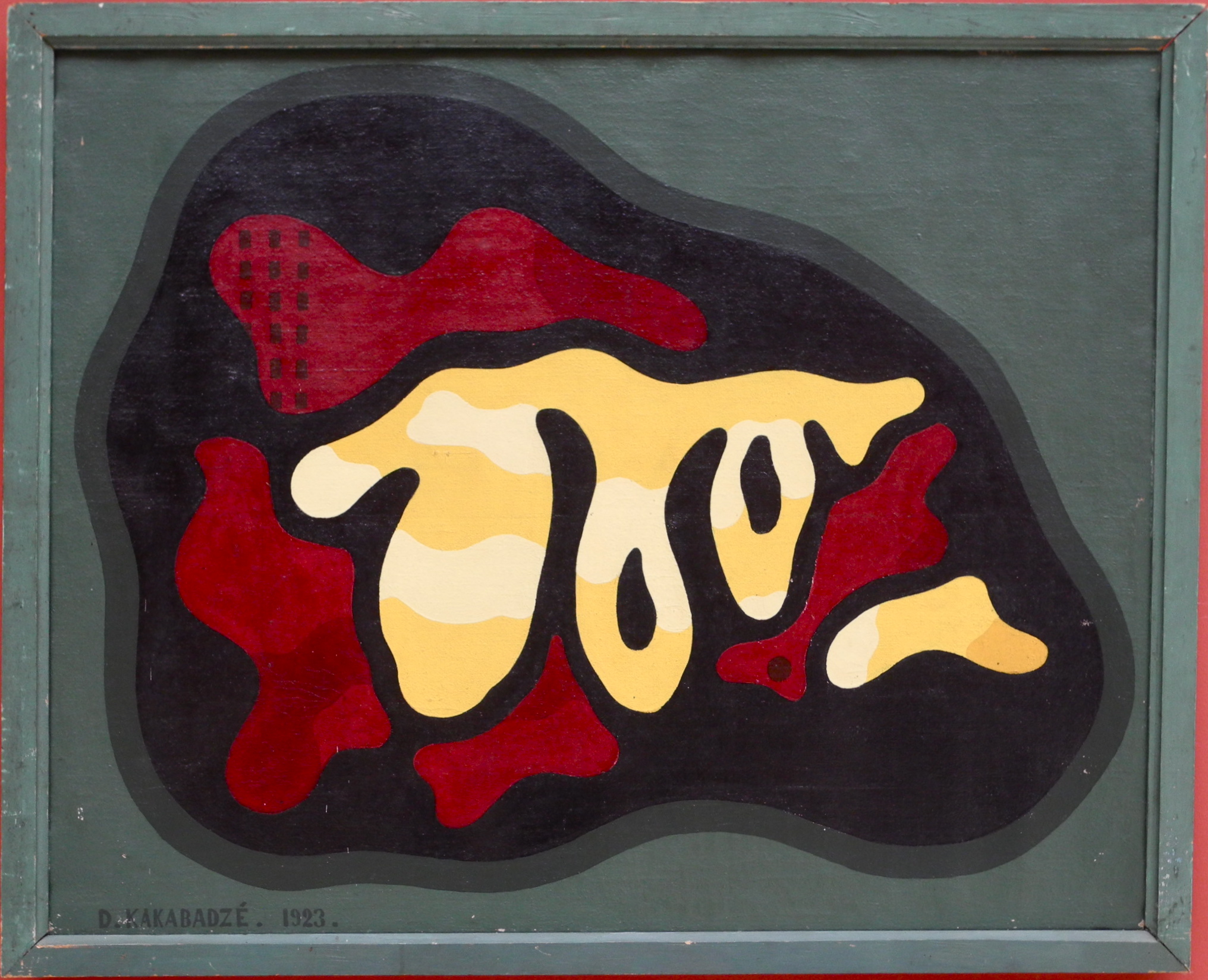 composition (1923) - David Kakabadze Tablo