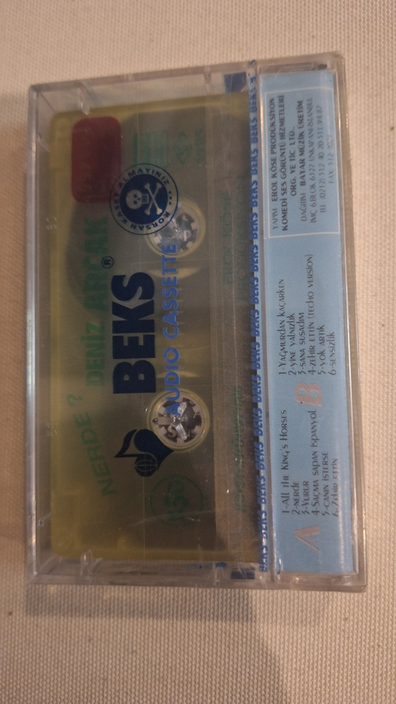 Deniz Arcak Kaset (Sıfır Ambalajında) - Görsel 2