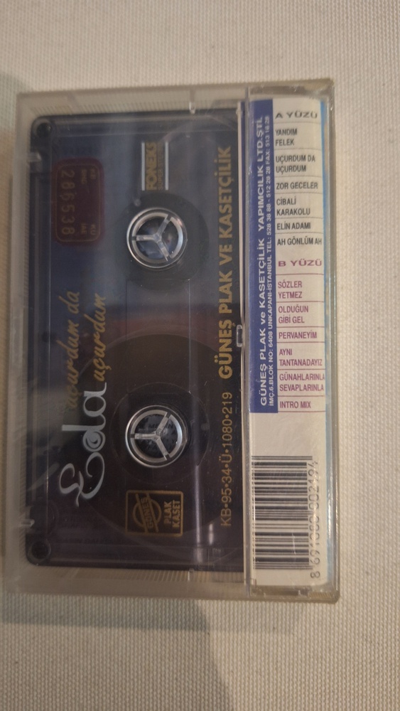 Eda Uçurdum Da Uçurdum Kaset (Sıfır Ambalajında) - Görsel 2