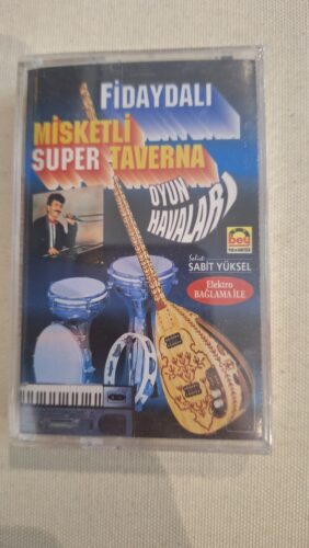 Fidaydalı Misketli Sabit Yüksel Süper Taverna Oyun Havaları Kaset (Sıfır Ambalajında)