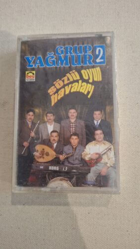 Grup Yağmur 2 Sözlü Oyun Havaları Kaset (Sıfır Ambalajında)