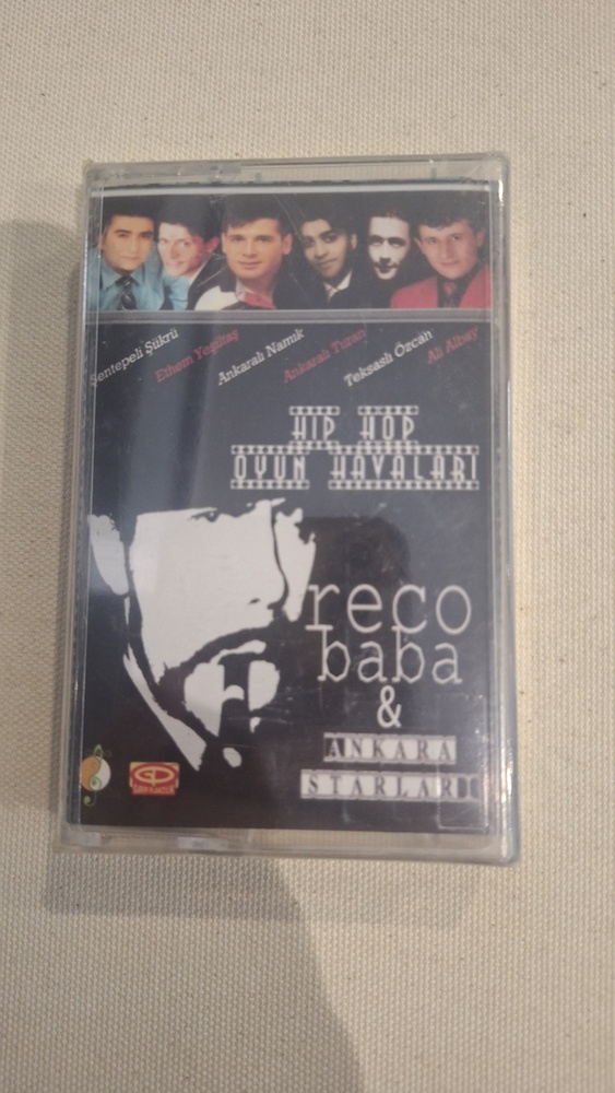 Reco Baba Ankara Starları Hip Hop Oyun Havaları Kaset (Sıfır Ambalajında)
