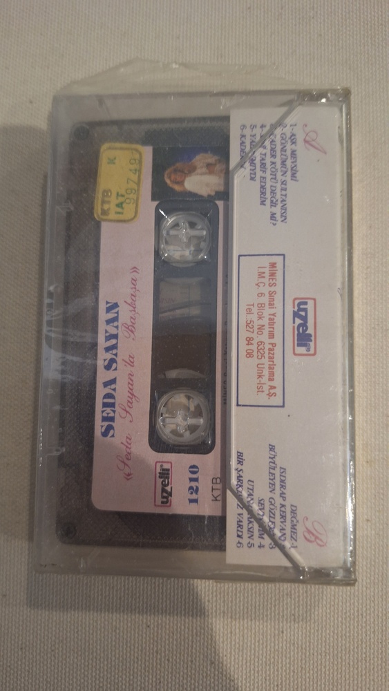 Seda Sayan Seda Sayan La Başbaşa Üzelli Kaset (Sıfır Ambalajında) - Görsel 2
