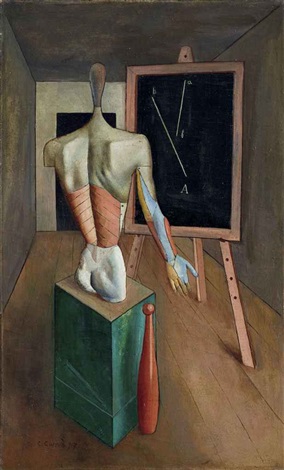 solitude (1917) – Carlo Carrà Tablo