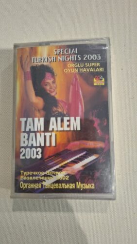 Tam Alem Bantı 2003 Special Turkish Nights Orglu Süper Oyun Havaları Kaset (Sıfır Ambalajında)
