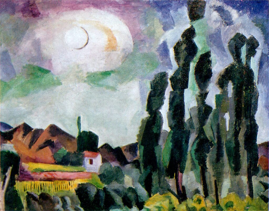 the Sun, Crimea (1916) - Robert Falk Tablo