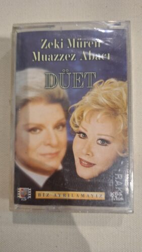 Zeki Müren Muazzez Abacı Düet Kaset (Sıfır Ambalajında)