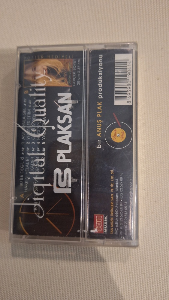 Zerrin Özer Olurum Ben Sana Kaset (Sıfır Ambalajında) - Görsel 2