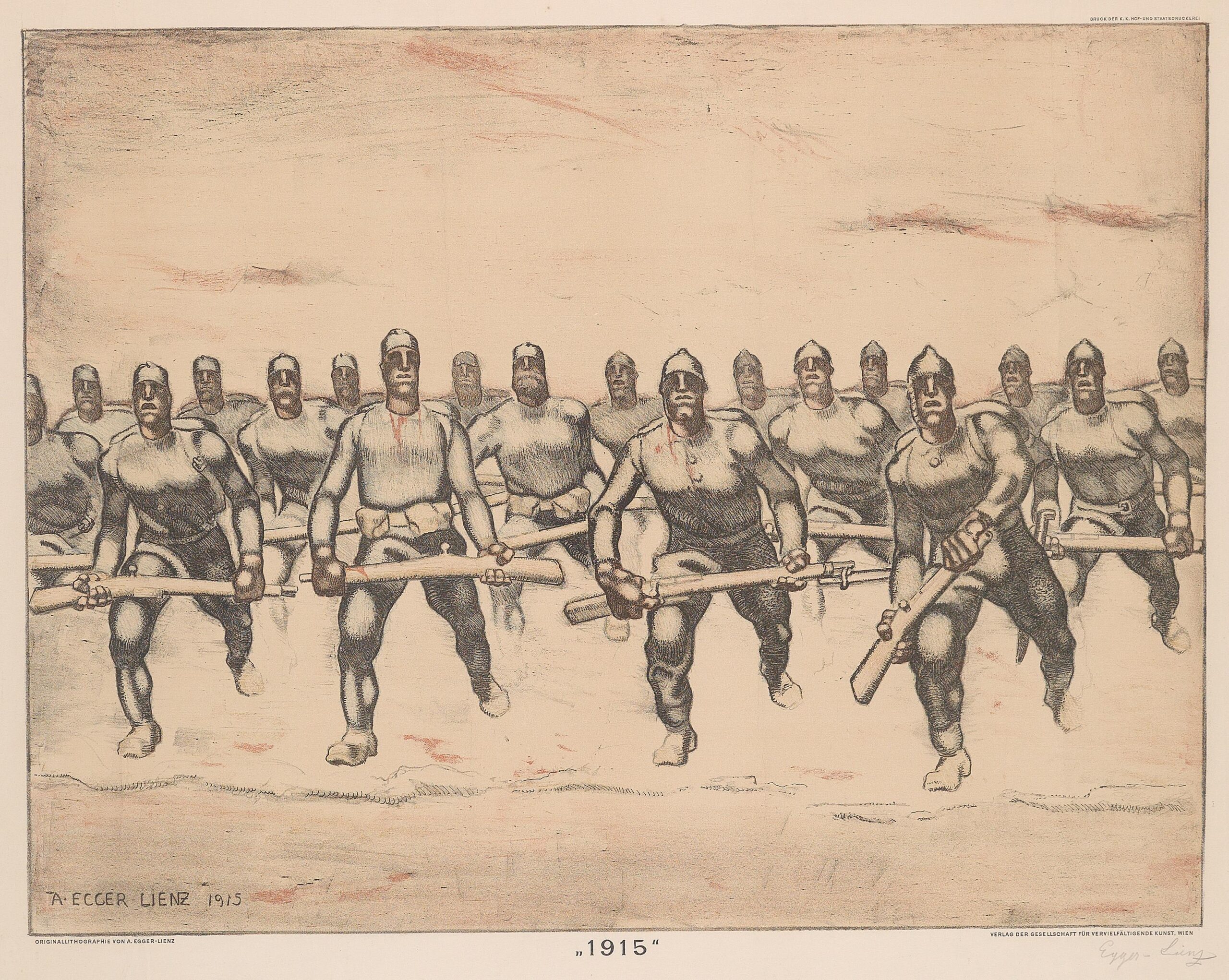 Albin Egger-Lienz (1915-1915) - Albin Egger-Lienz Tablo