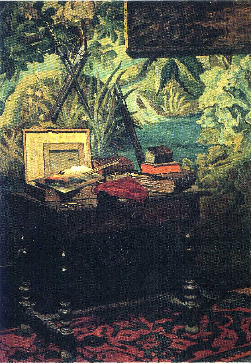 A Corner of the Studio (1861) - Claude Monet Tablo