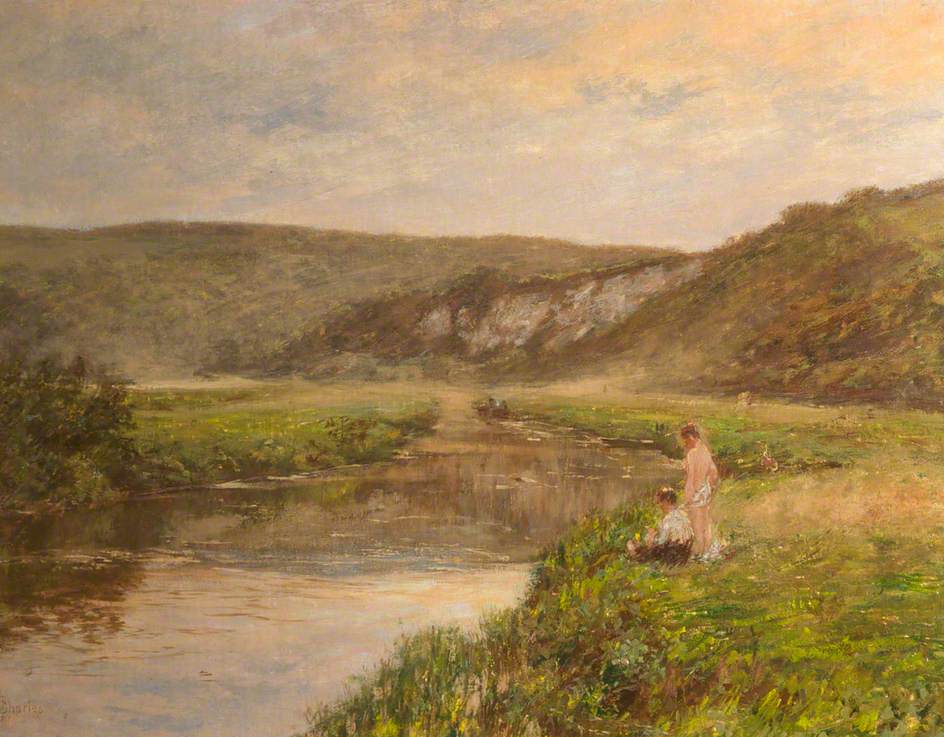 A Misty Morning - James Charles Tablo