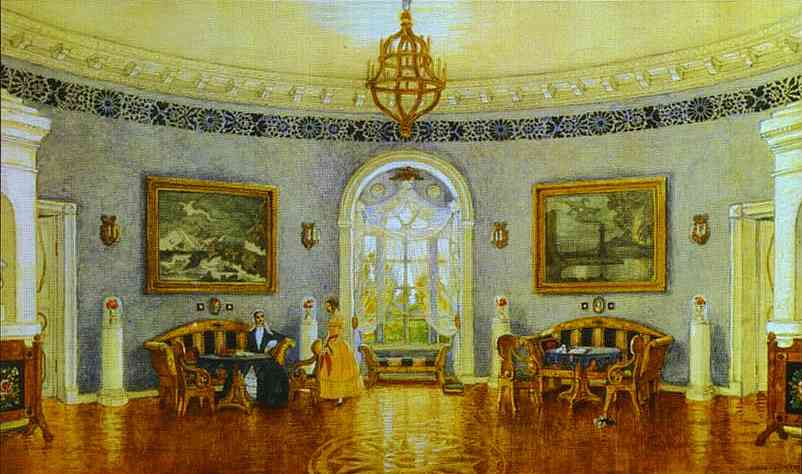 A Month in the Country (1909) - Mstislav Dobuzhinsky Tablo