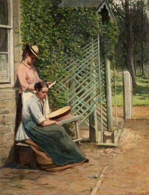 A Study (1877) - James Campbell Noble Tablo