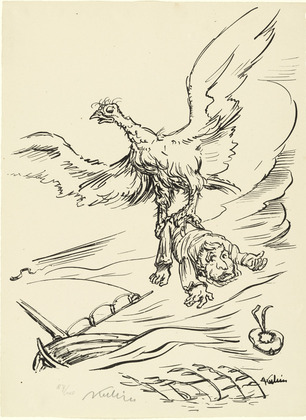 Abduction (1921) - Alfred Kubin Tablo