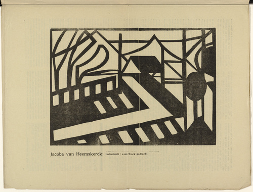 Abstract Landscape (1917) - Jacoba van Heemskerck Tablo