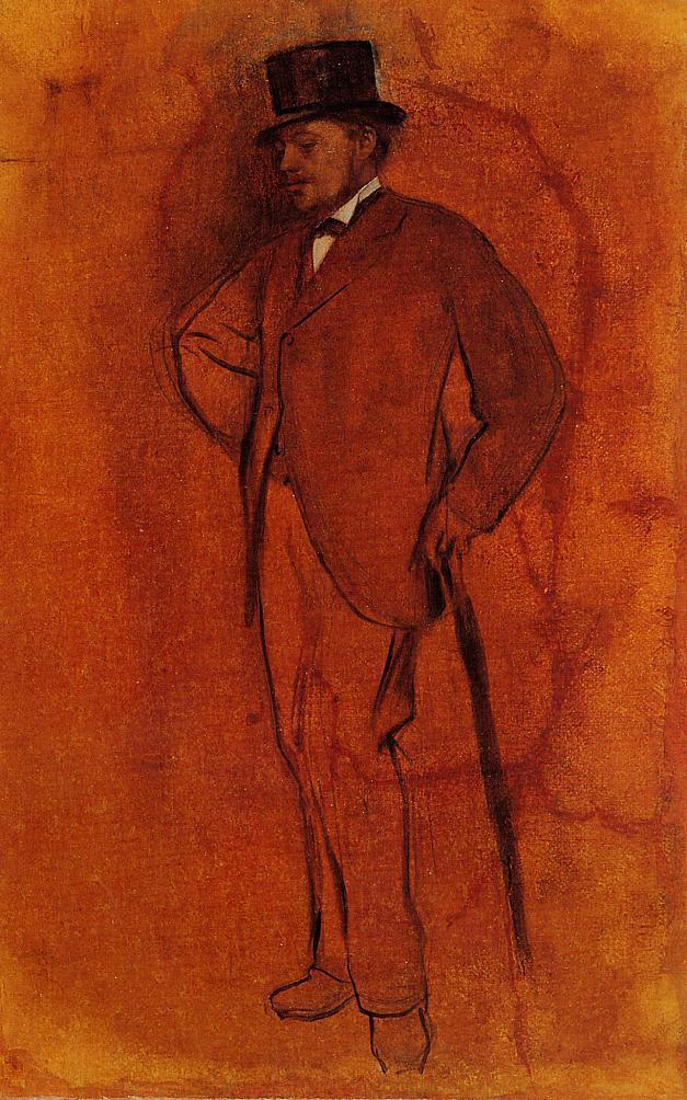 Achille De Gas (1868) - Edgar Degas Tablo