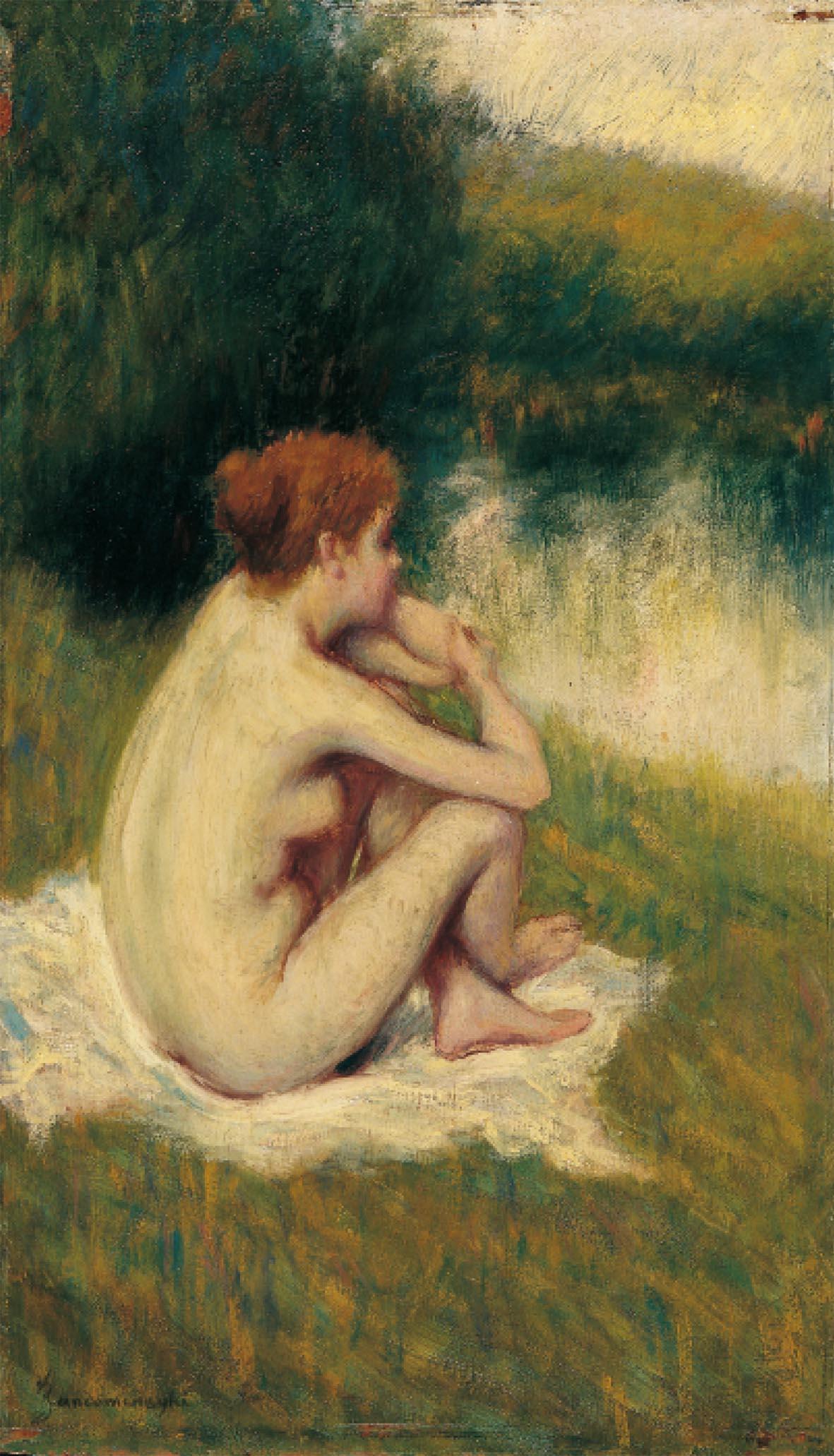 After Bath - Federico Zandomeneghi Tablo