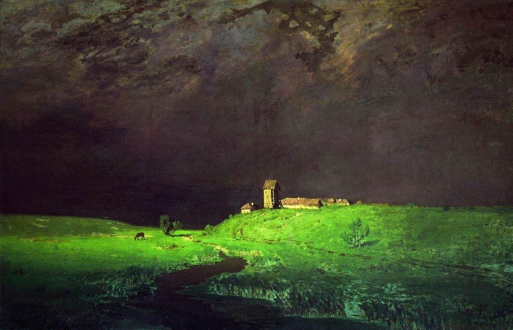 After a Rain (1879) - Arkhip Kuindzhi Tablo