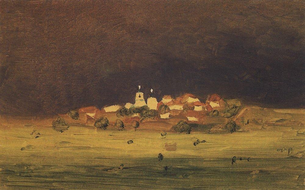 After a Rain (1895) - Arkhip Kuindzhi Tablo