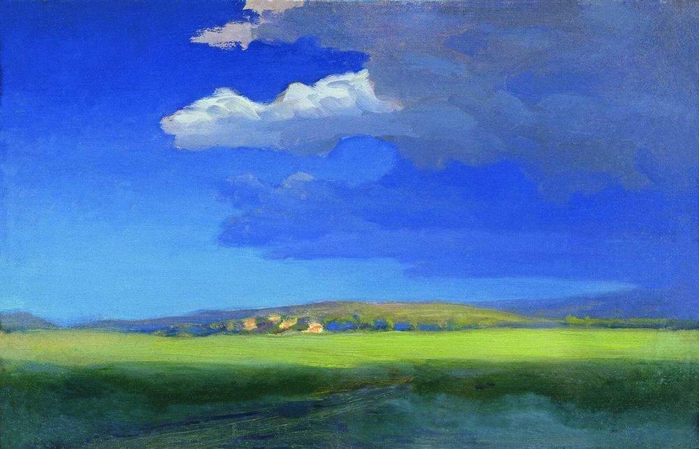 After the thunderstorm (1879) - Arkhip Kuindzhi Tablo