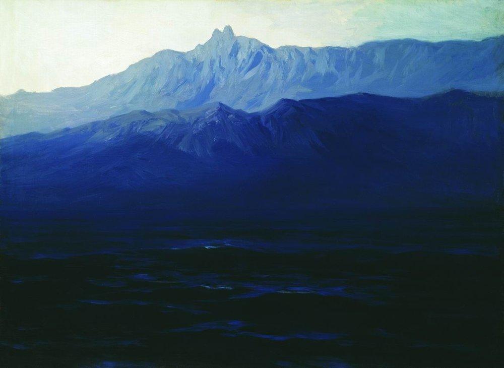 Ai Petri. Crimea (1908) - Arkhip Kuindzhi Tablo