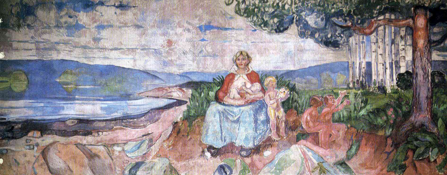 Alma Mater (1911) - Edvard Munch Tablo