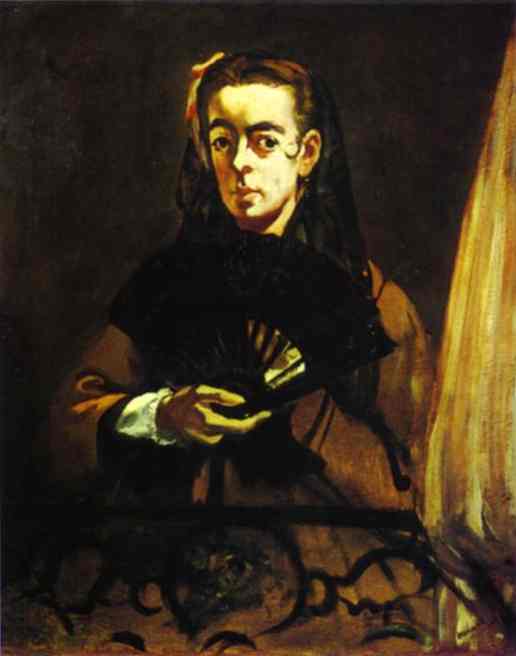Angelina (1865) - Edouard Manet Tablo