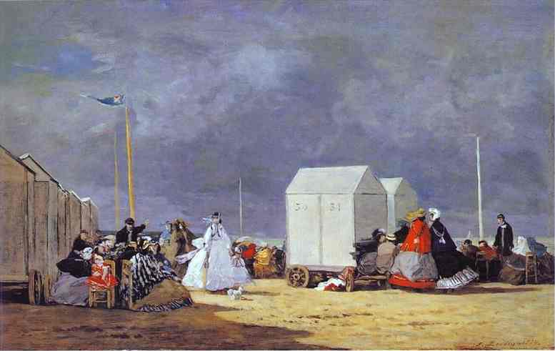 Approaching Storm (1864) - Eugène Boudin Tablo