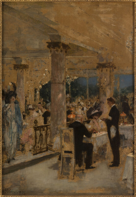 Armenonville, the evening of the Grand Prix (1905) - Henri Gervex Tablo