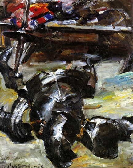 Armor in the Studio (1918) - Lovis Corinth Tablo