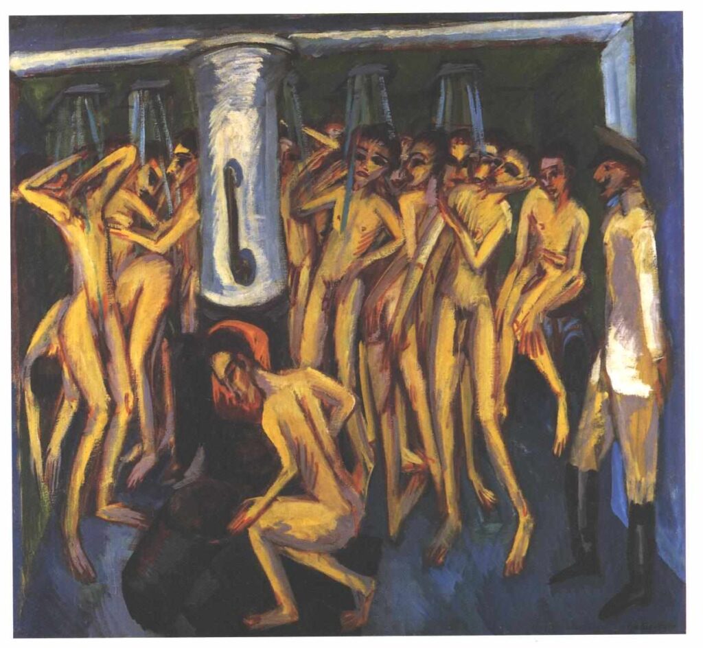 Artillerymen (1915) - Ernst Ludwig Kirchner Tablo