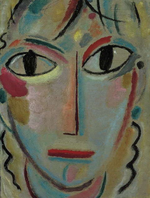 Astonishment (1919) - Alexej von Jawlensky Tablo