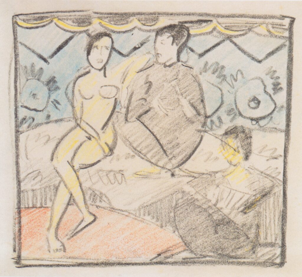 Atelierpause (1912) - Otto Mueller Tablo