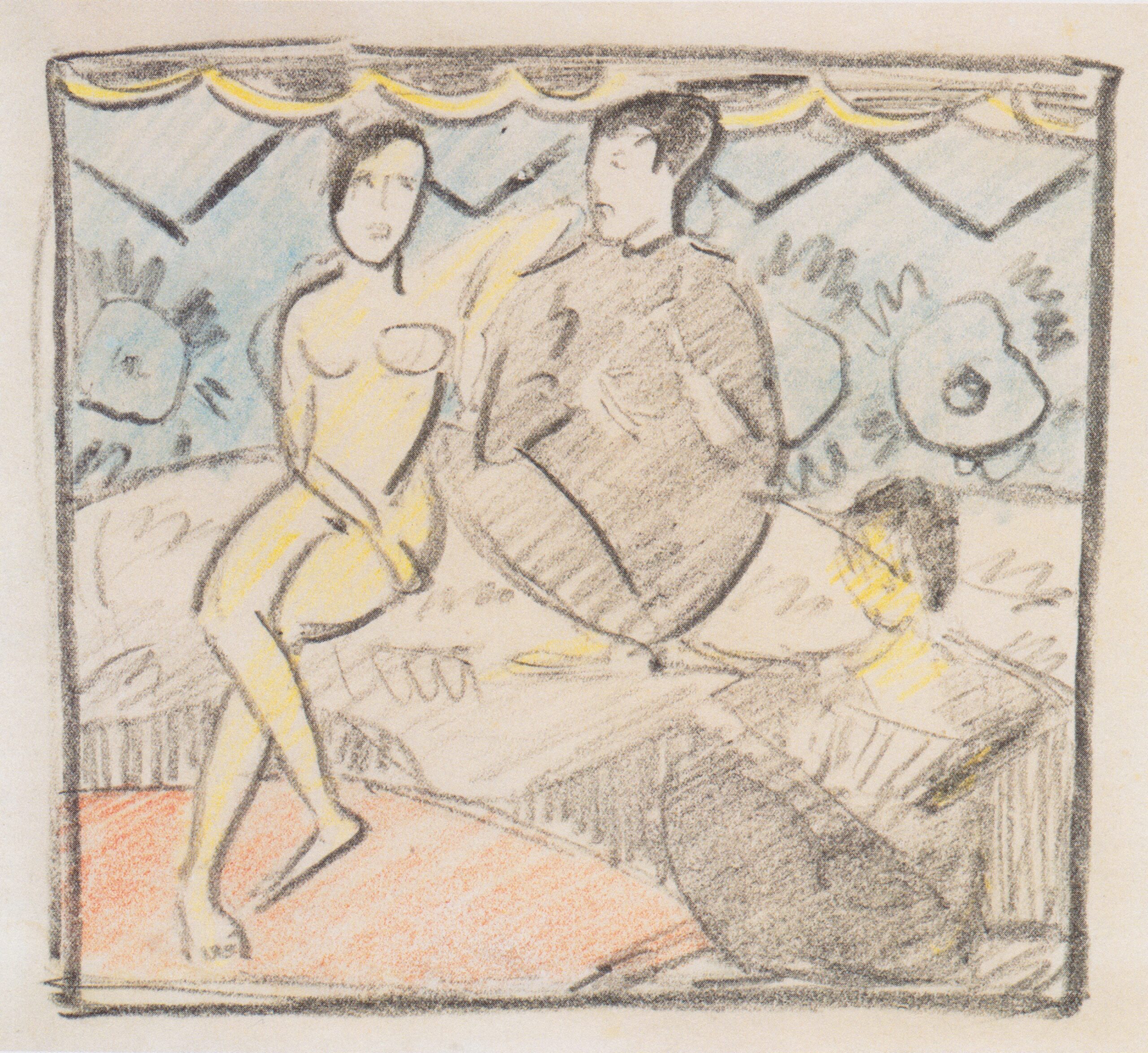 Atelierpause (1912) - Otto Mueller Tablo