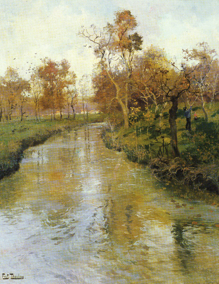Autumn – Frits Thaulow Tablo
