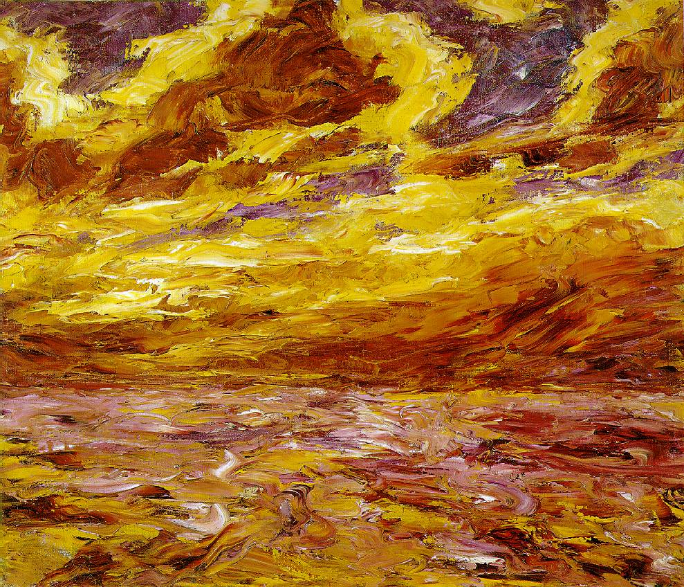 Autumn Sea VII - Emil Nolde Tablo