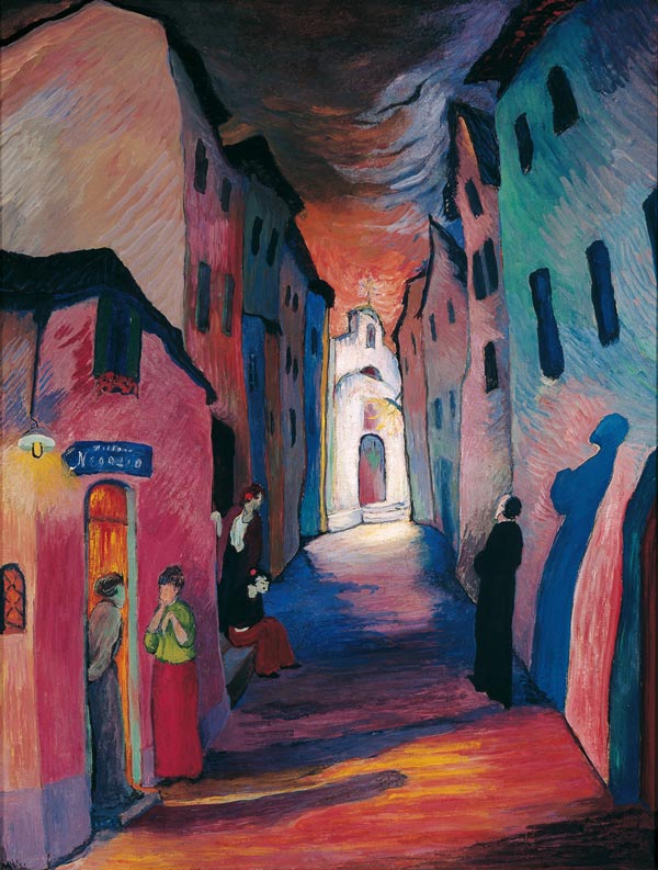 Ave Maria (1927) - Marianne von Werefkin Tablo