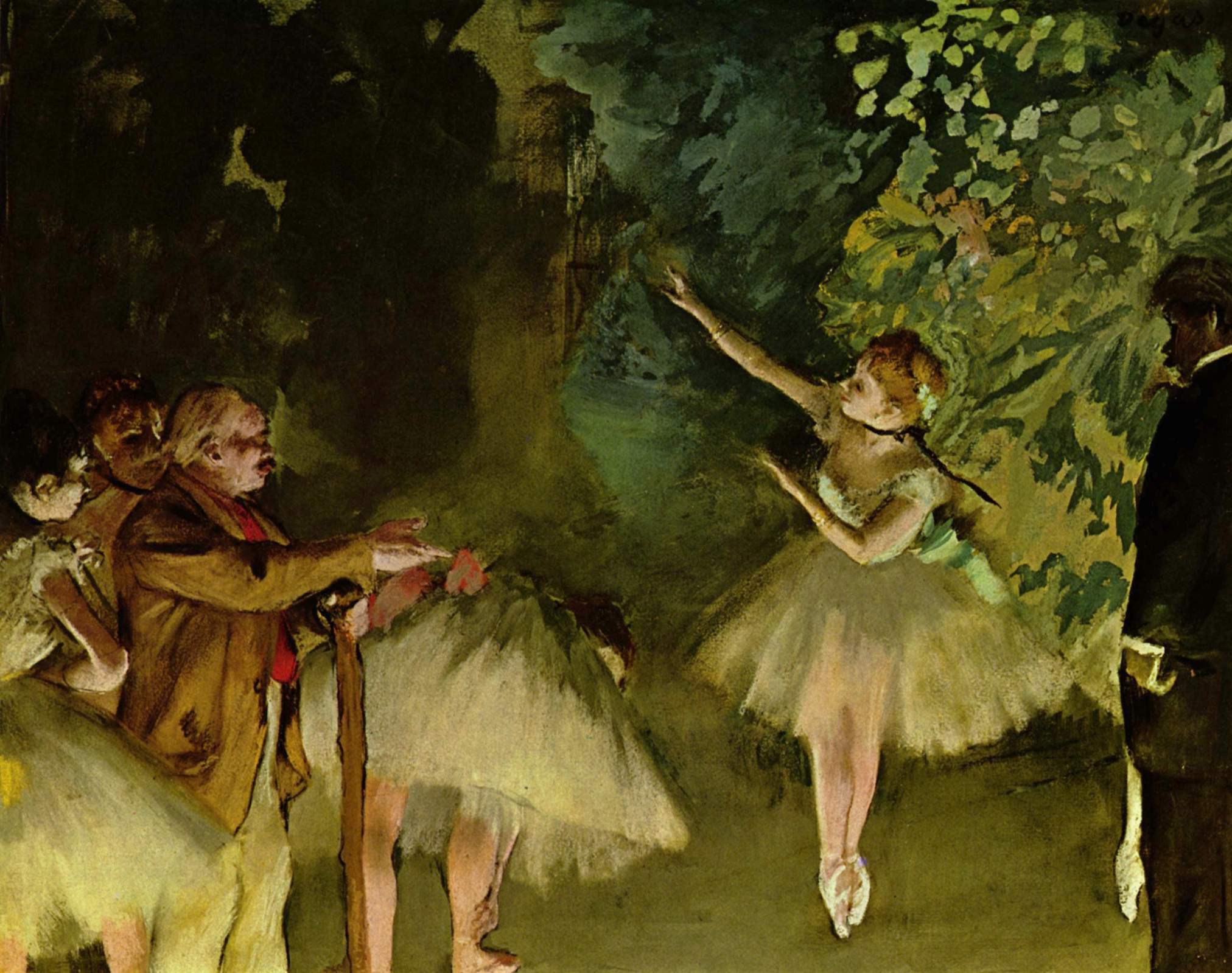 Ballet Rehearsal (1875) - Edgar Degas Tablo