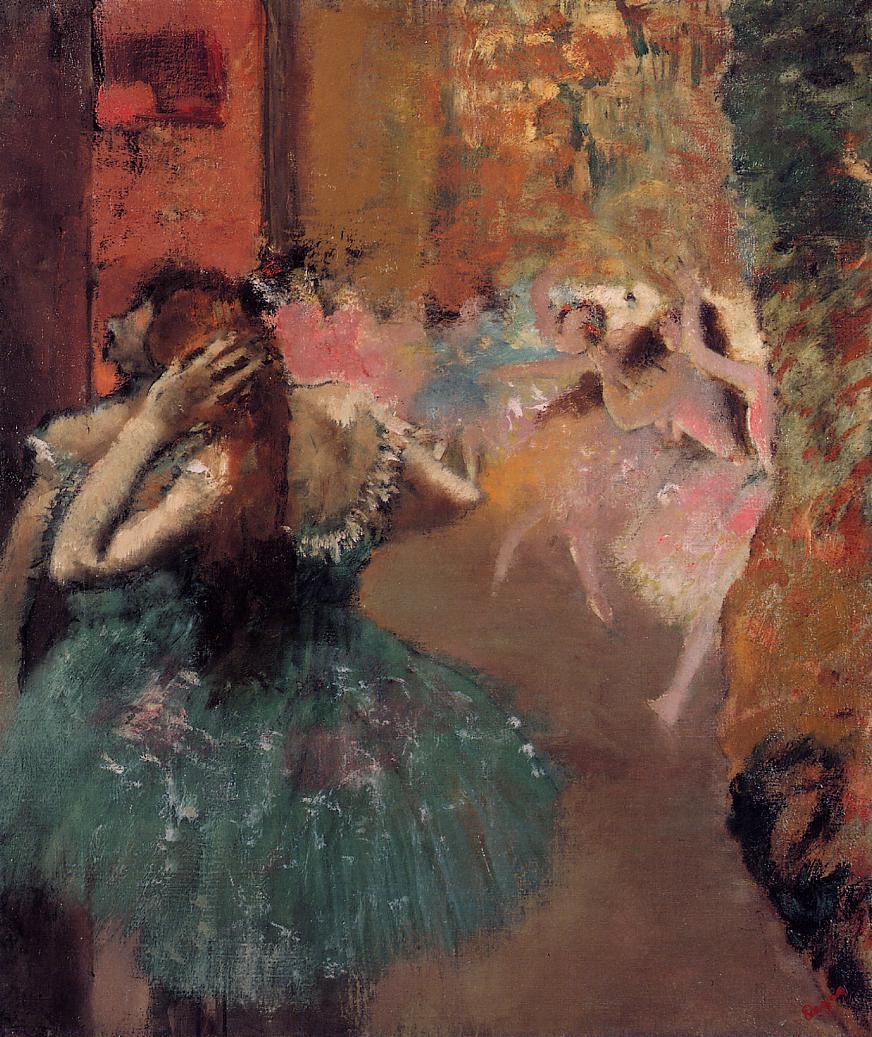 Ballet Scene (1893) - Edgar Degas Tablo