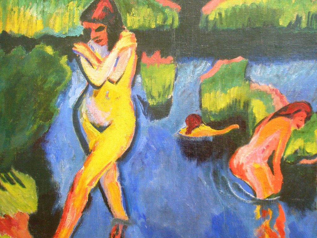Bank of a Lake (1910) - Max Pechstein Tablo