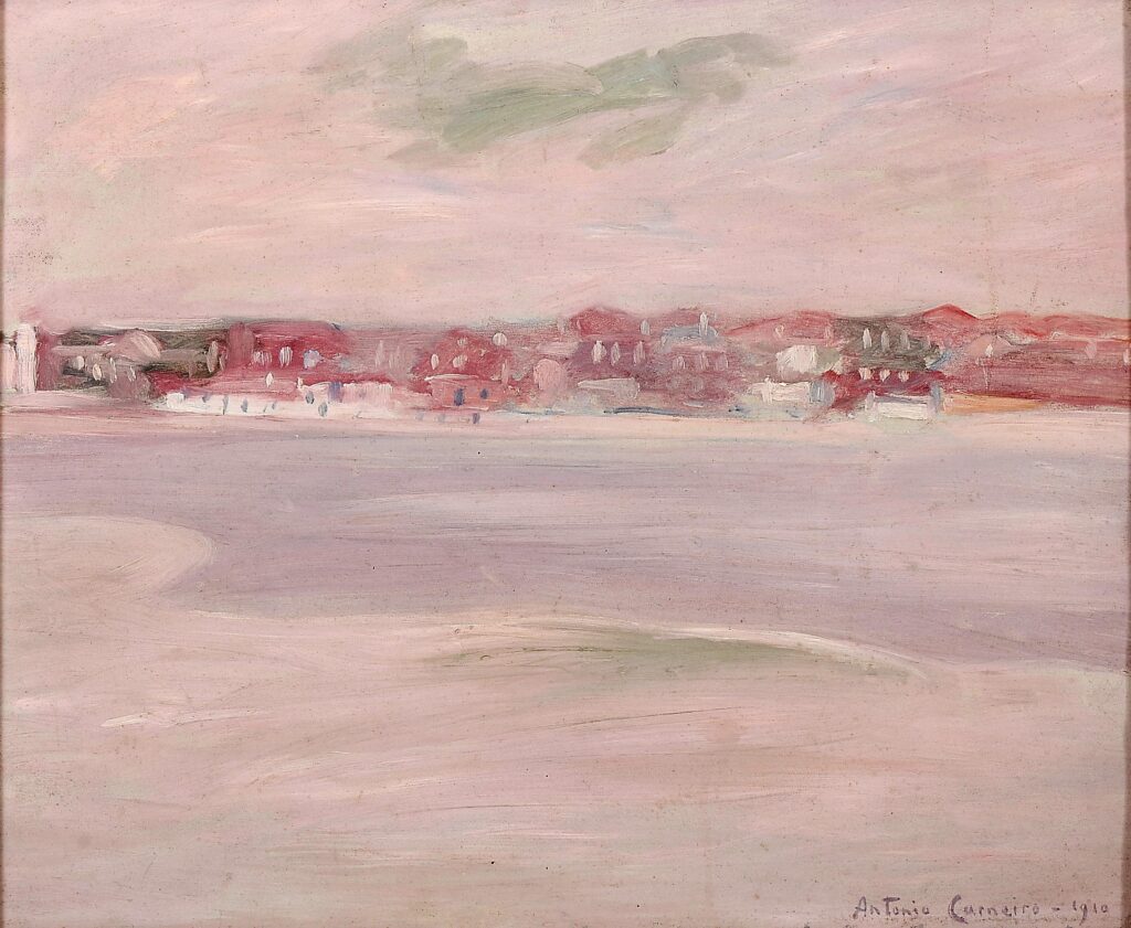 Beach View (1910) - António Carneiro Tablo