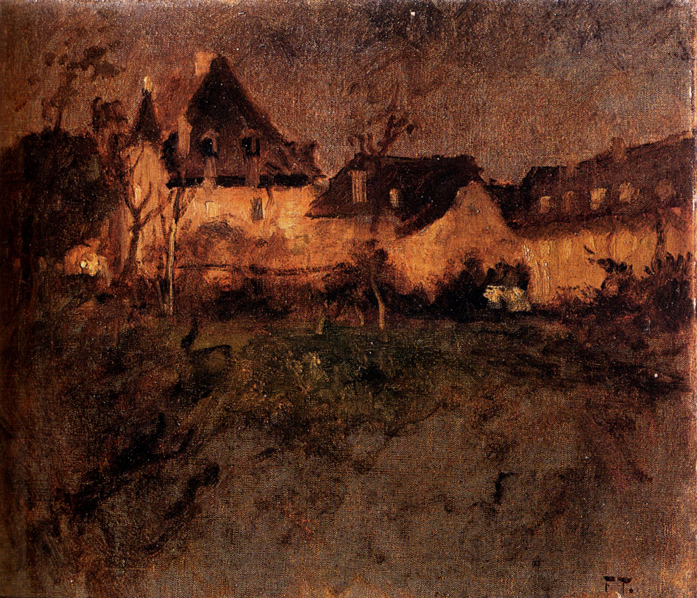 Beaulieu (1903) - Frits Thaulow Tablo