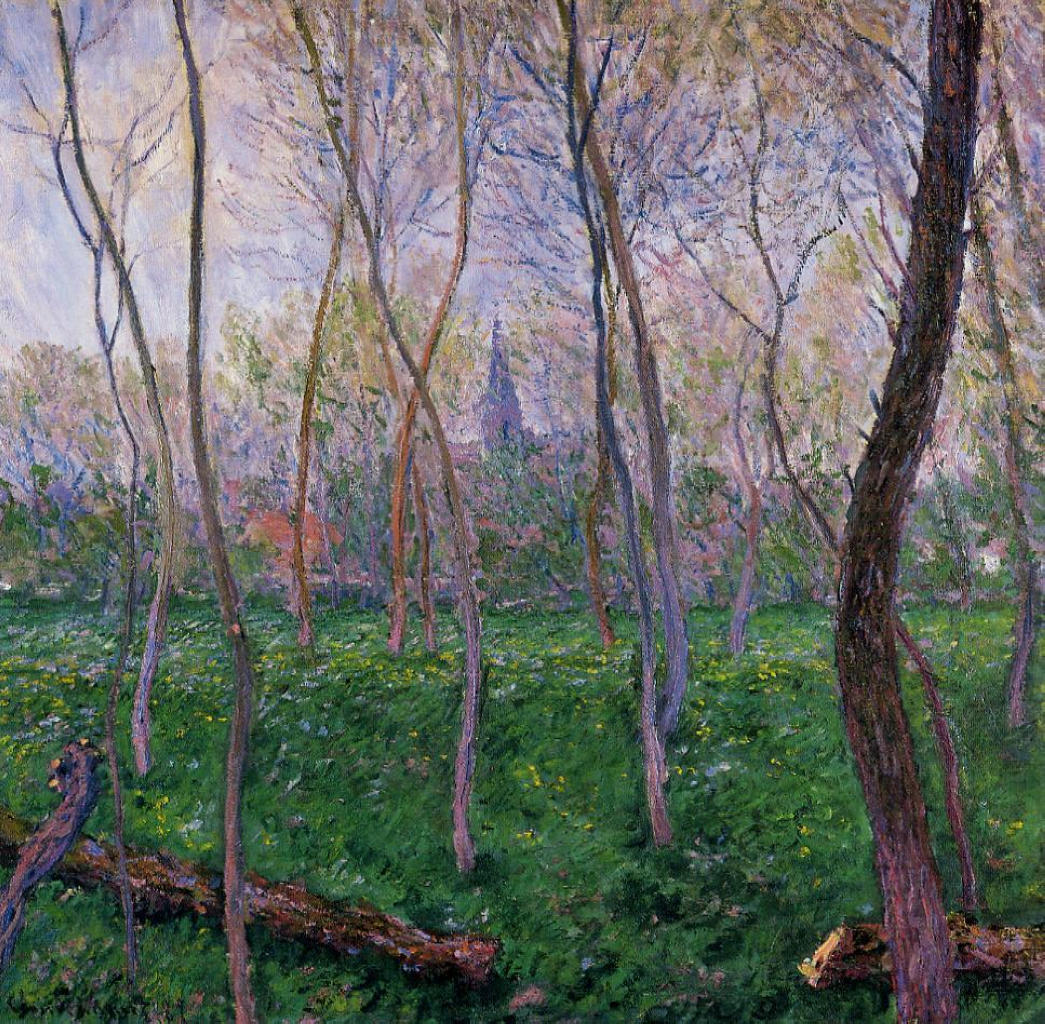 Bennecourt (1887) - Claude Monet Tablo