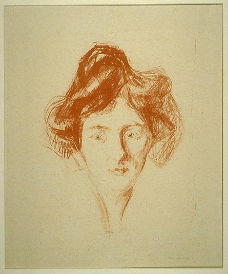 Berlin Girl (1906) - Edvard Munch Tablo