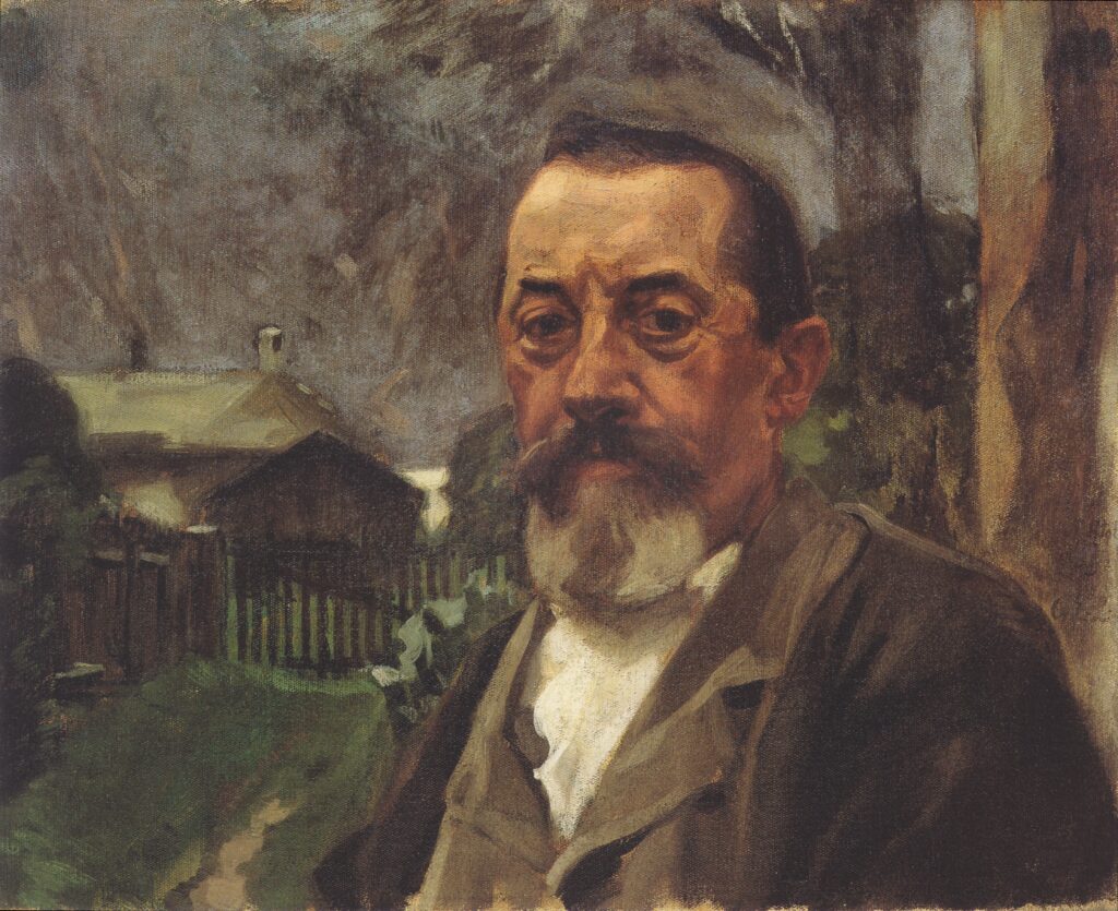 Bildnis Des Vaters Des Künstlers (1905) - Albin Egger-Lienz Tablo